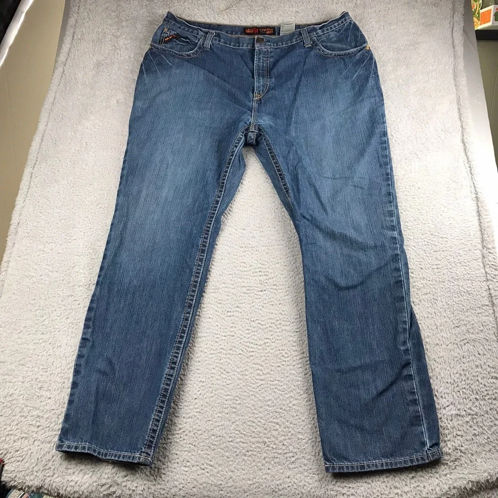 Ariat Work FR Jeans Mens 44x34 M4 Low Rise Boot Cut Flame Resistant